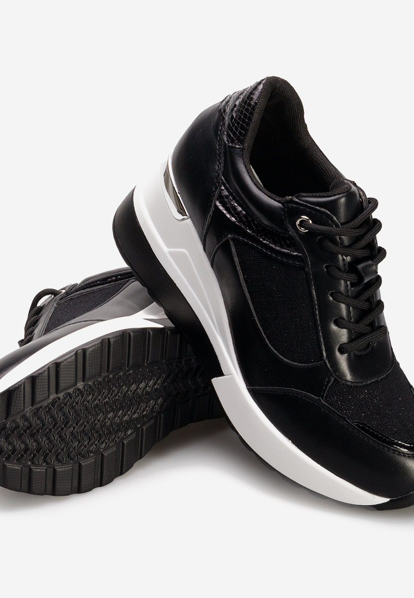 Sneakers με πλατφόρμα Breves μαύρα