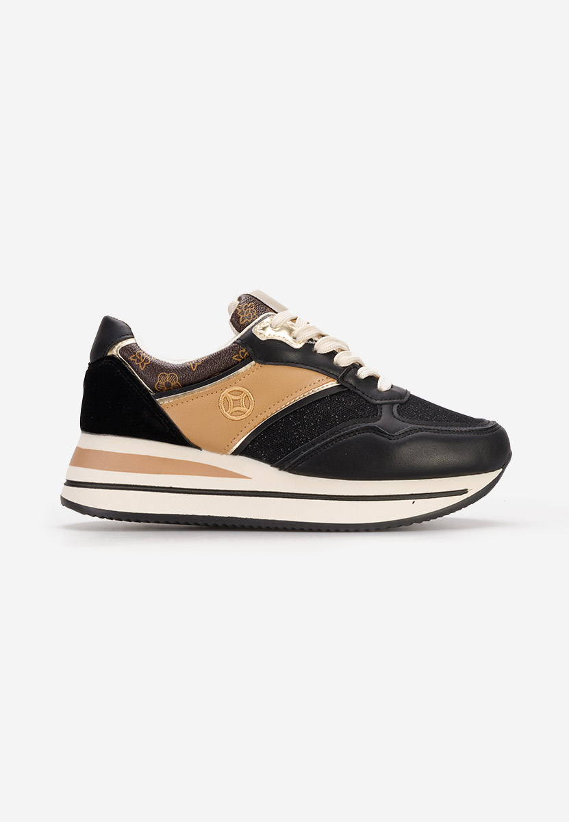 Sneakers με πλατφόρμα Releh V2 μαύρα