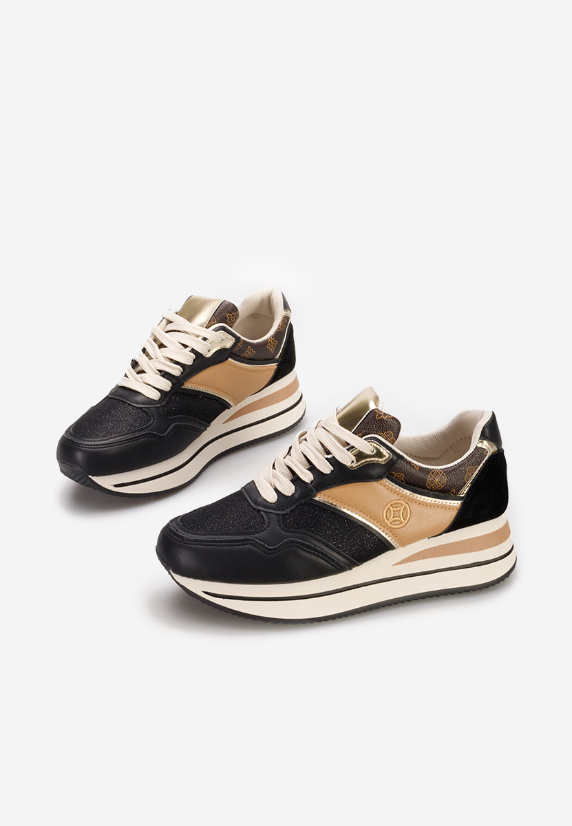 Sneakers με πλατφόρμα Releh V2 μαύρα