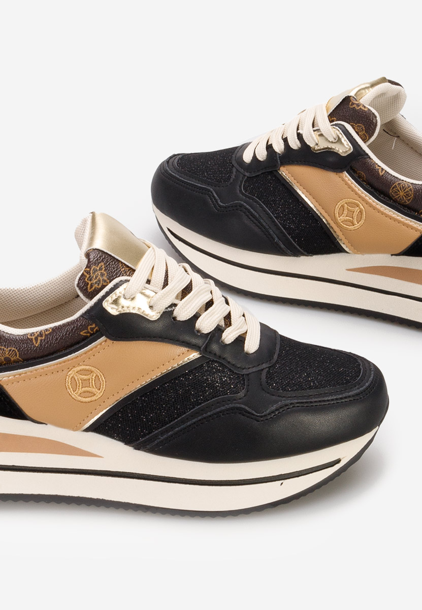 Sneakers με πλατφόρμα Releh V2 μαύρα