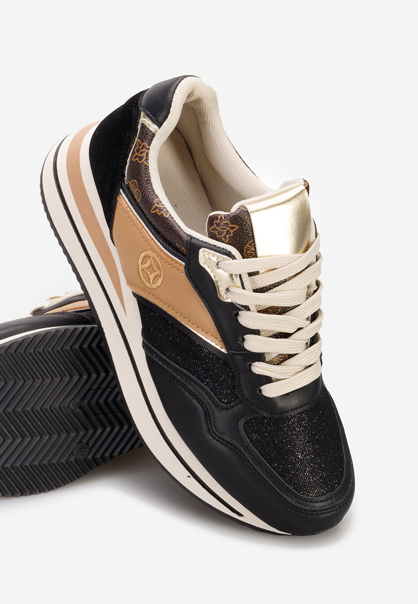 Sneakers με πλατφόρμα Releh V2 μαύρα