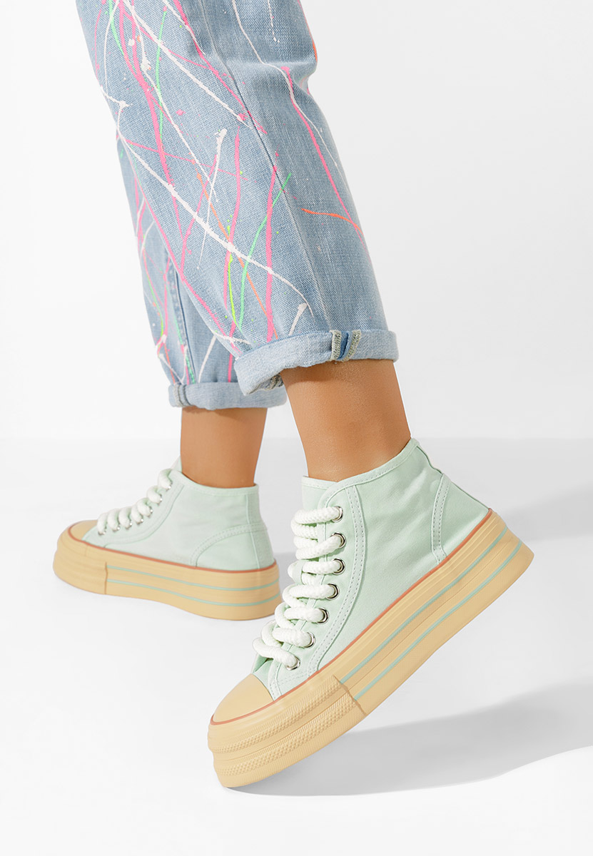Γυναικεία sneakers Alicata πρασινο
