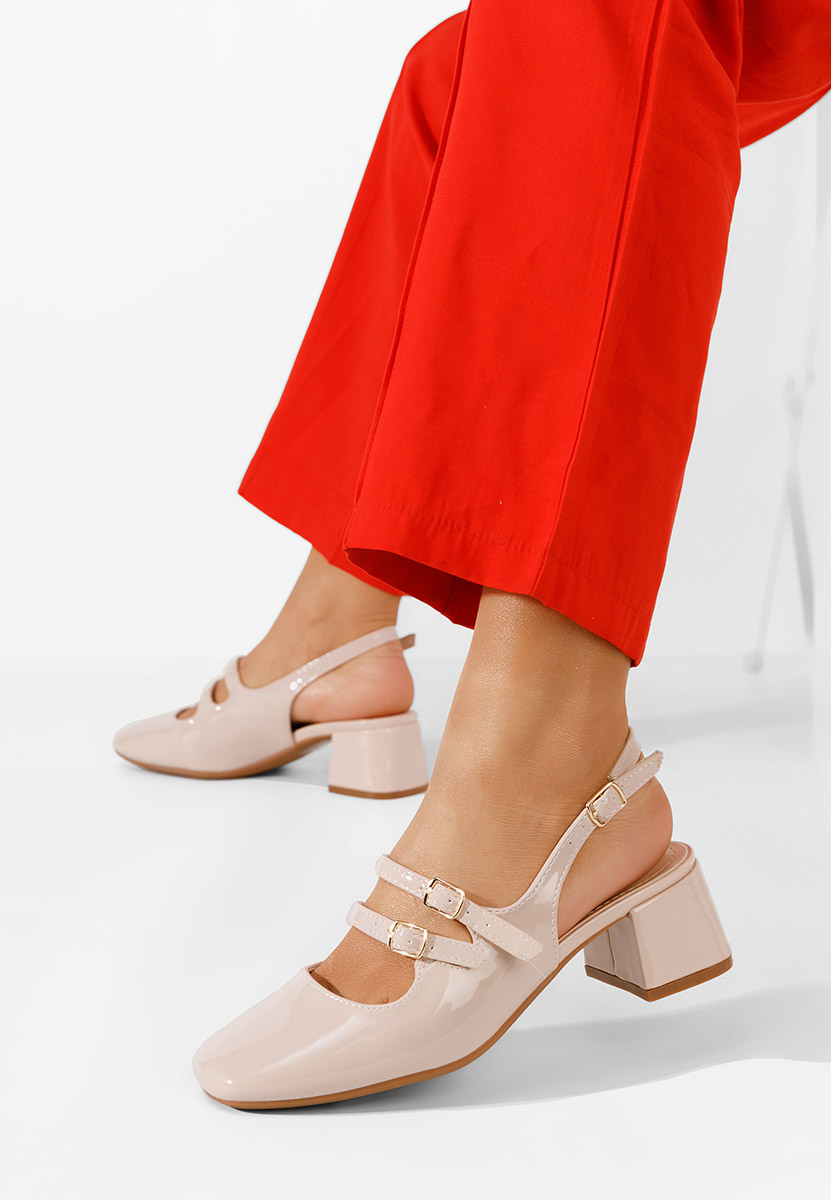 Γόβες slingback Sivida V2 Νουντ