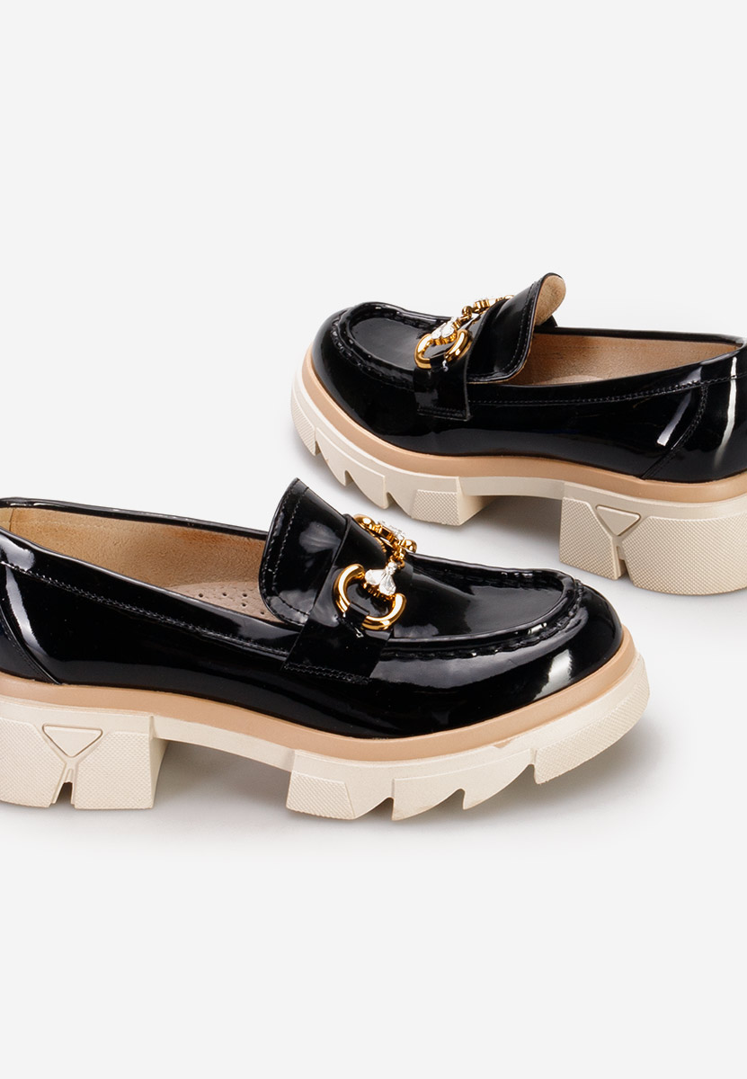 Loafers γυναικεια Lerina V6 μαύρα