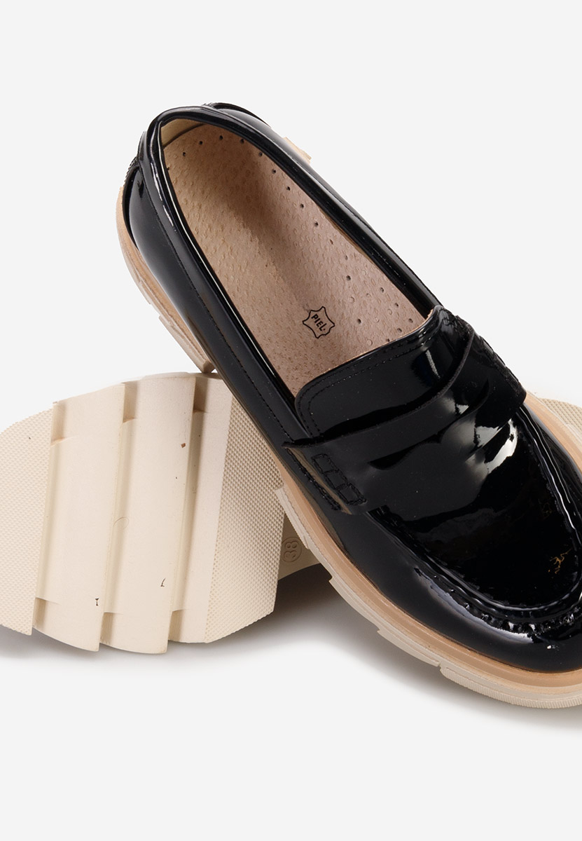 Loafers γυναικεια Lerina V3 μαύρα