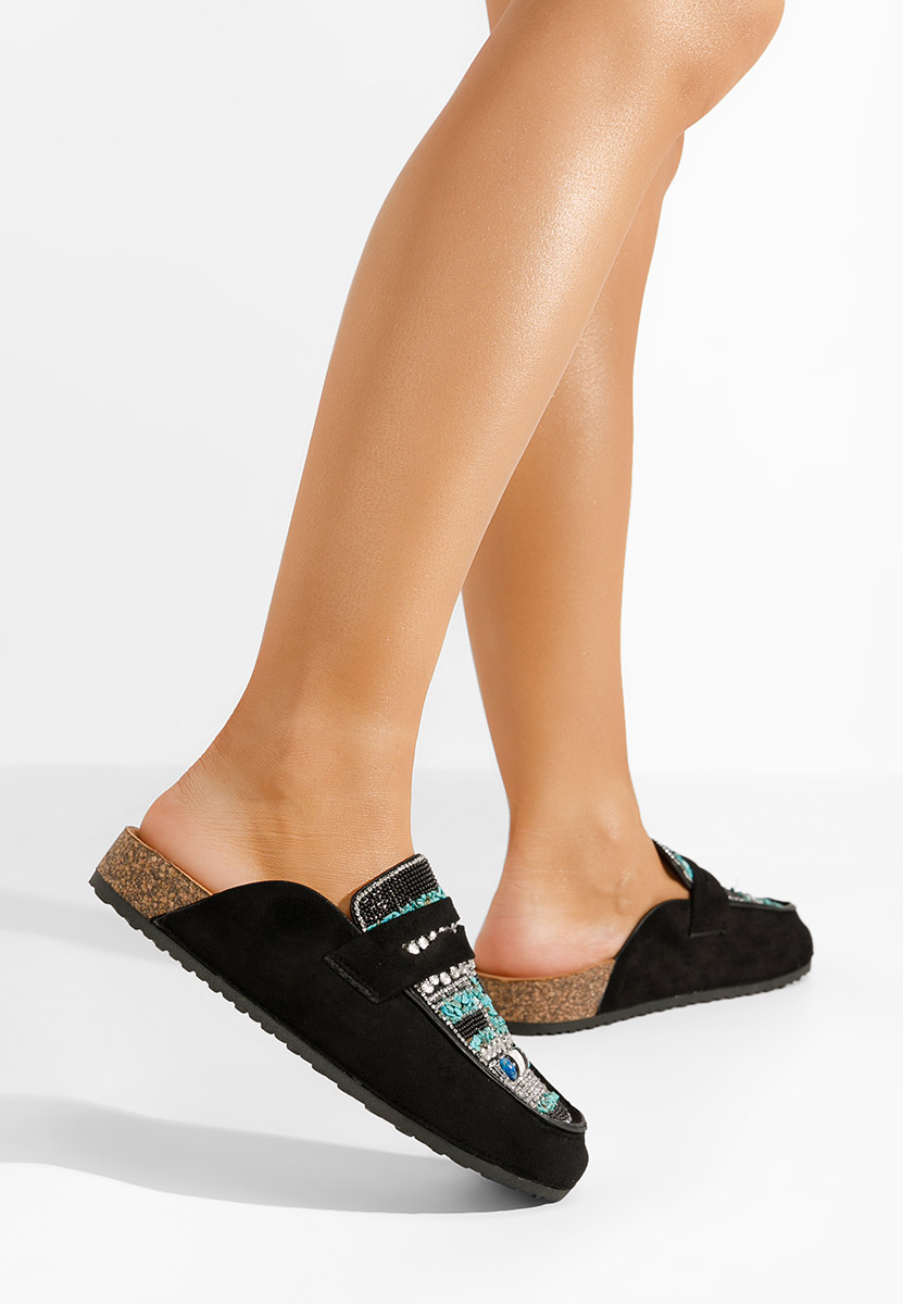 Mules γυναικεια Marlie μαύρα