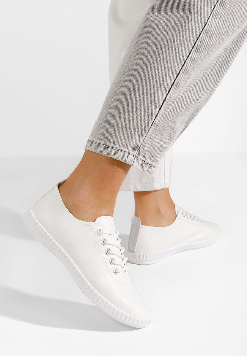 Casual παπουτσια γυναικεια Simina V3 λευκά