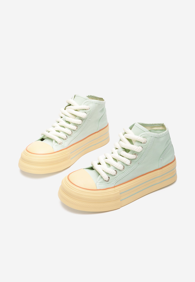 Γυναικεία sneakers Alicata πρασινο