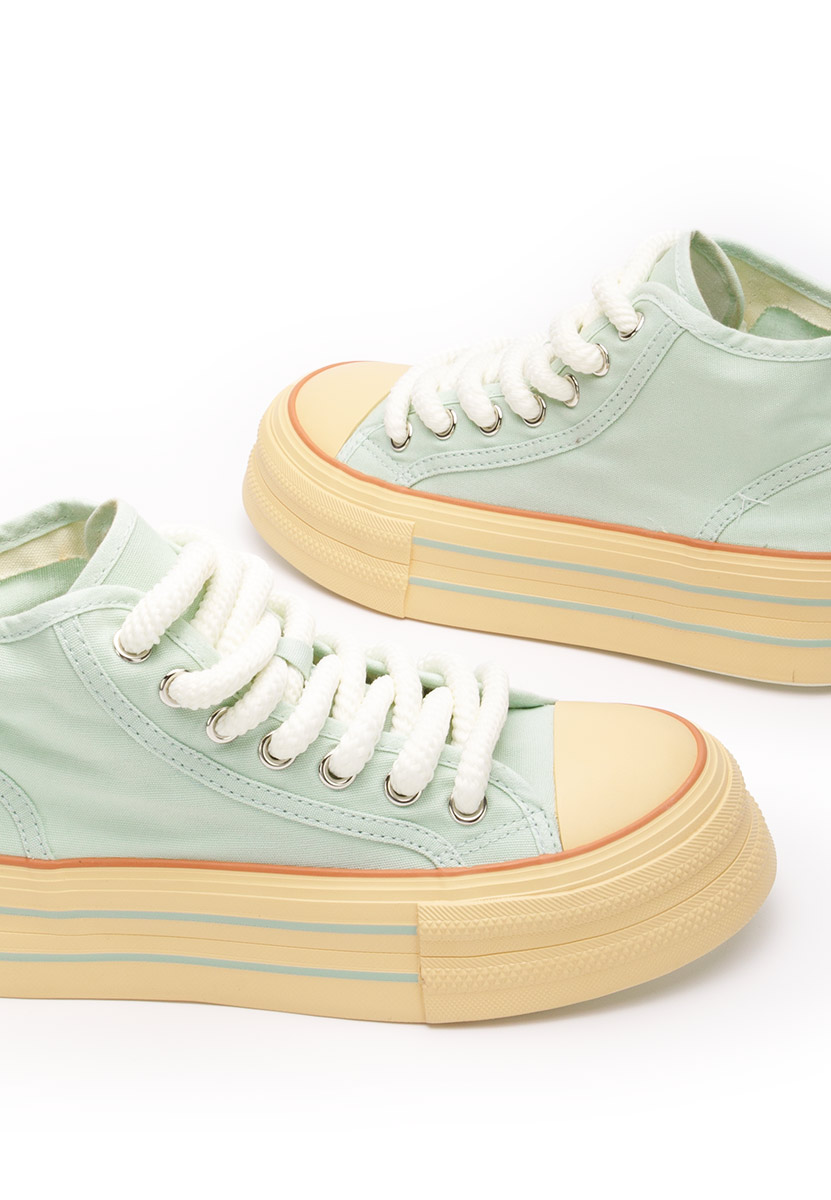 Γυναικεία sneakers Alicata πρασινο
