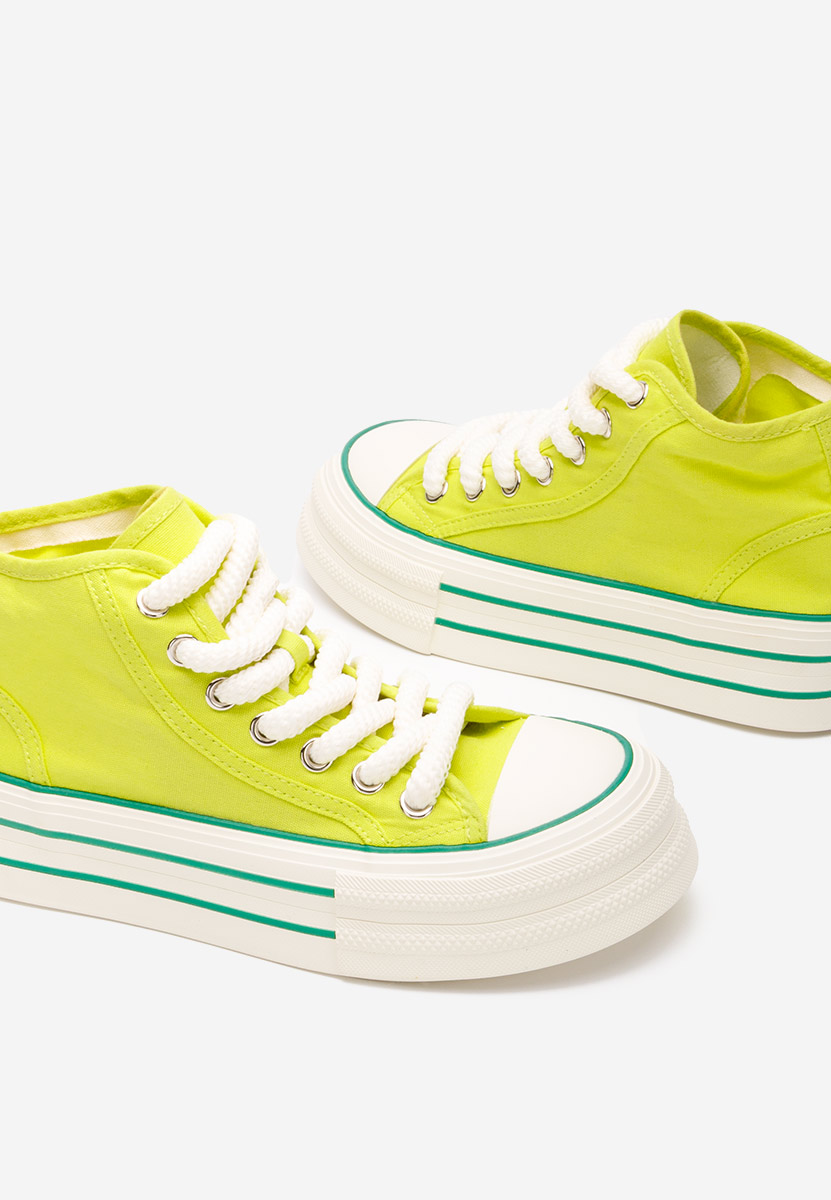 Γυναικεία sneakers Alicata λεμονι