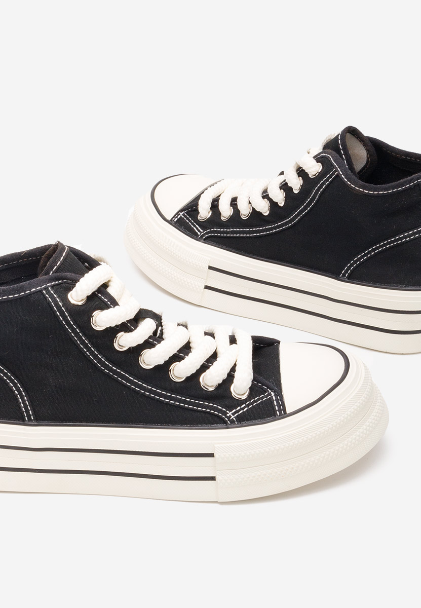 Γυναικεία sneakers Alicata μαύρα