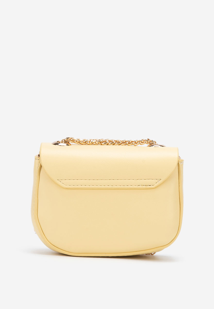 Τσάντα ωμου Valerie Κιτρινες