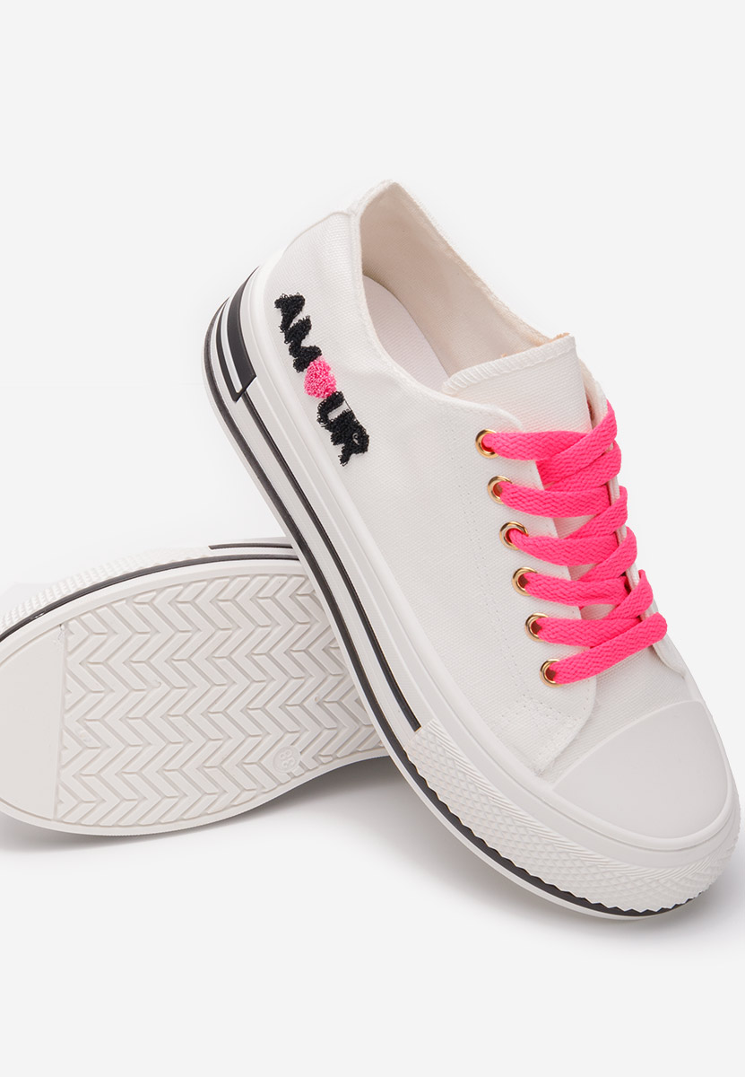 Γυναικεία sneakers Amour V2 λευκά