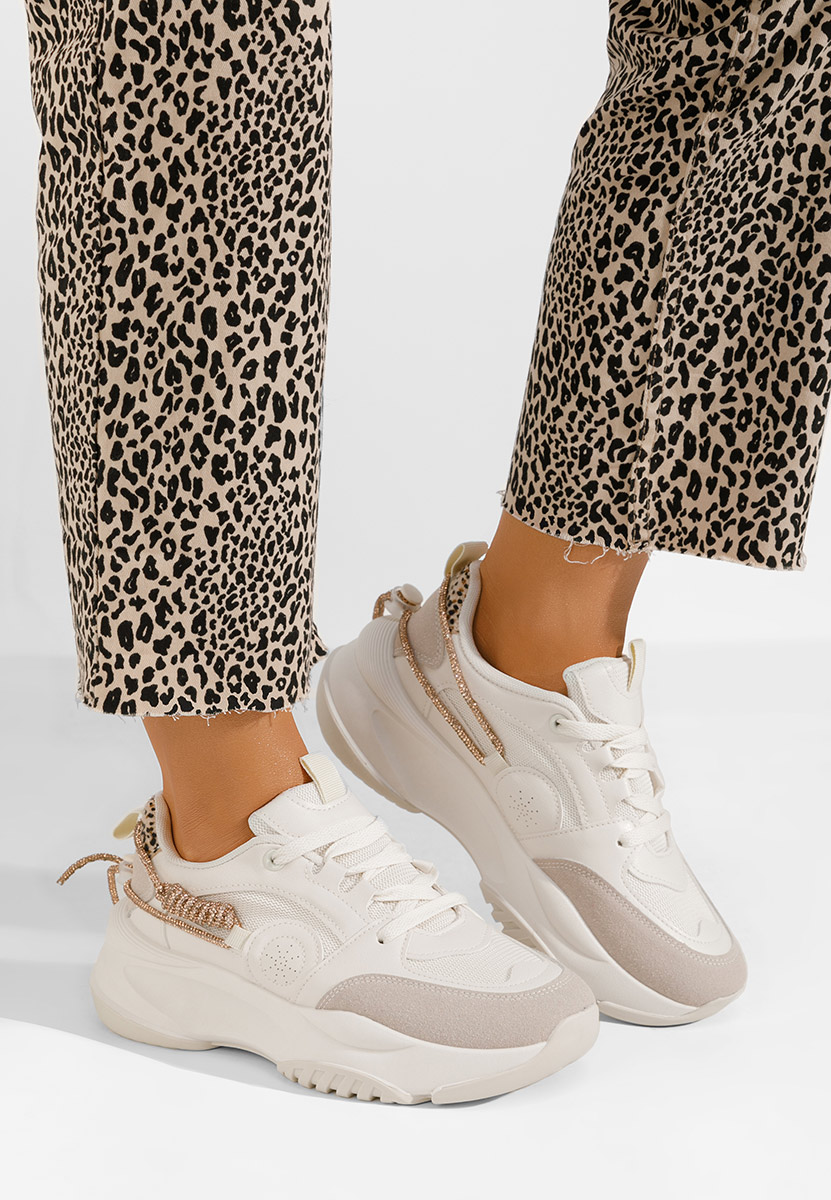 Sneakers γυναικεια Anouki μπεζ