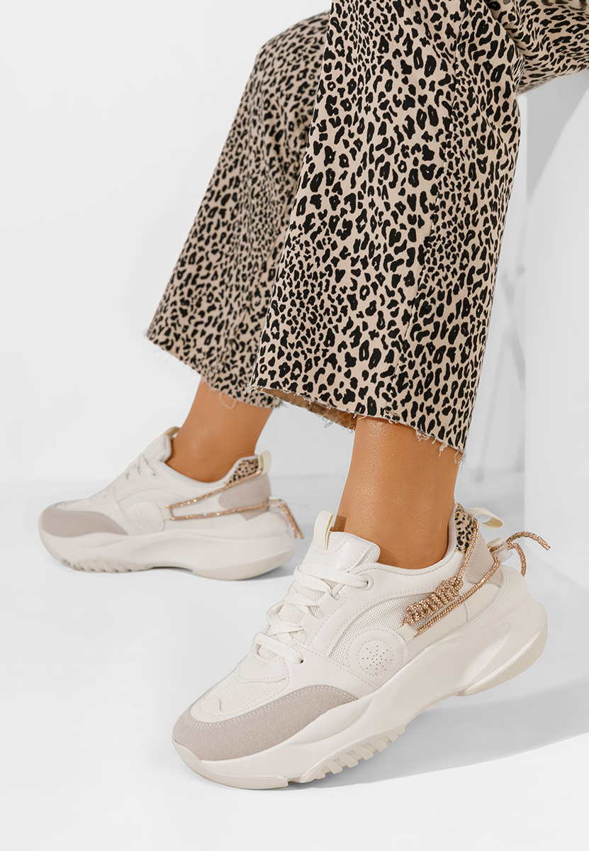Sneakers γυναικεια Anouki μπεζ