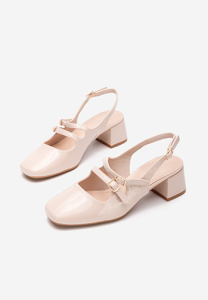 Γόβες slingback Sivida V2 Νουντ