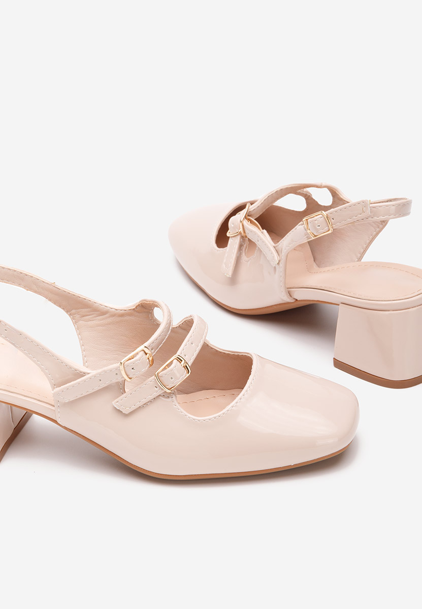 Γόβες slingback Sivida V2 Νουντ