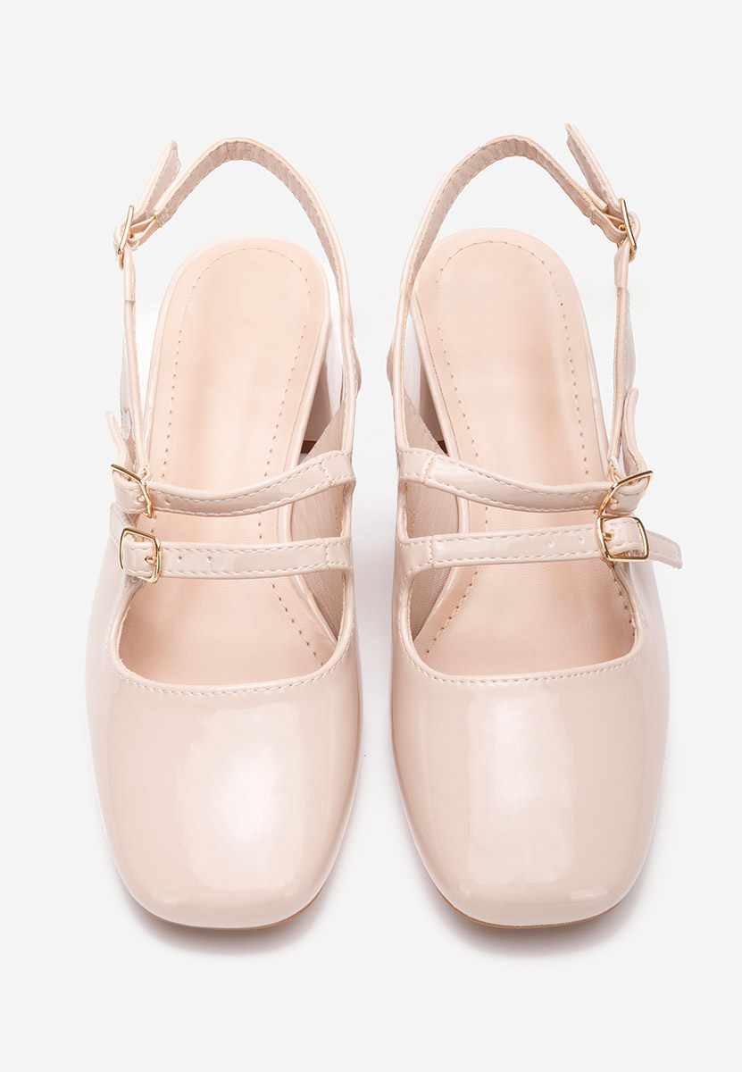 Γόβες slingback Sivida V2 Νουντ