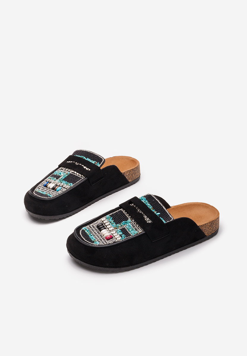 Mules γυναικεια Marlie μαύρα