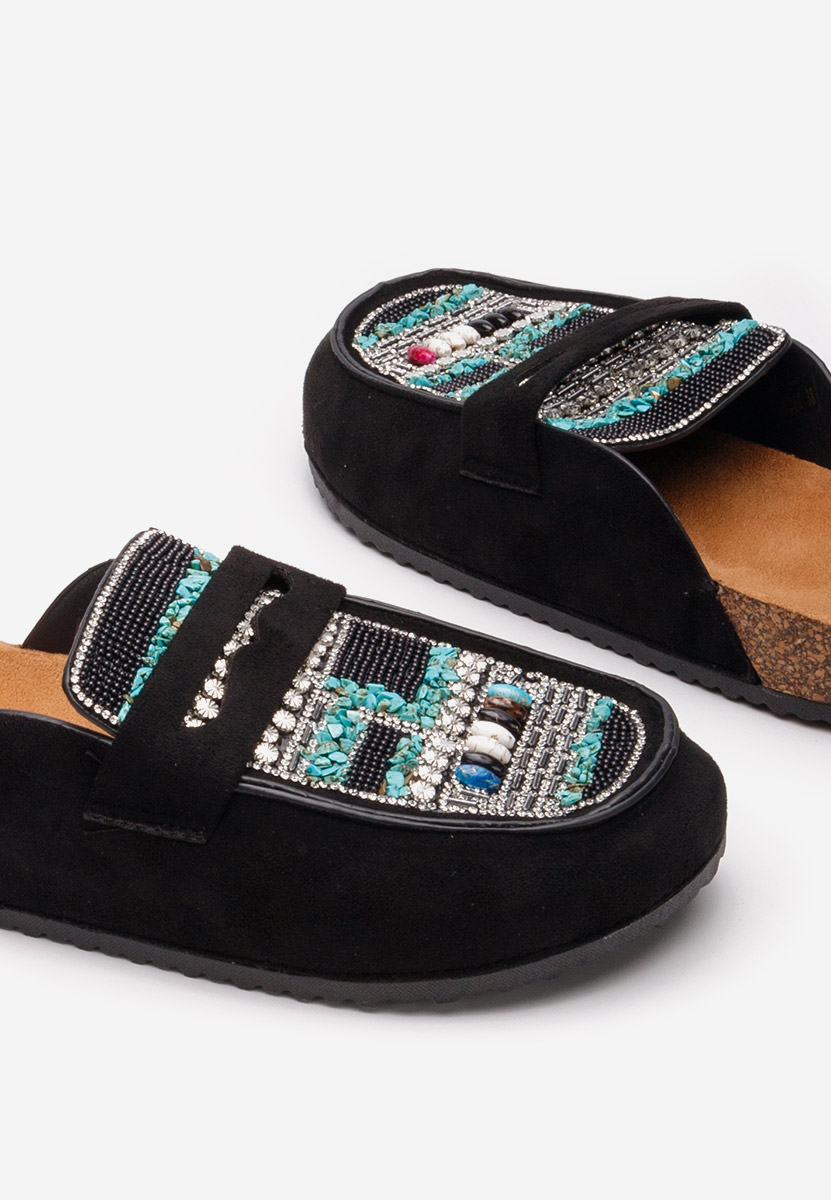 Mules γυναικεια Marlie μαύρα