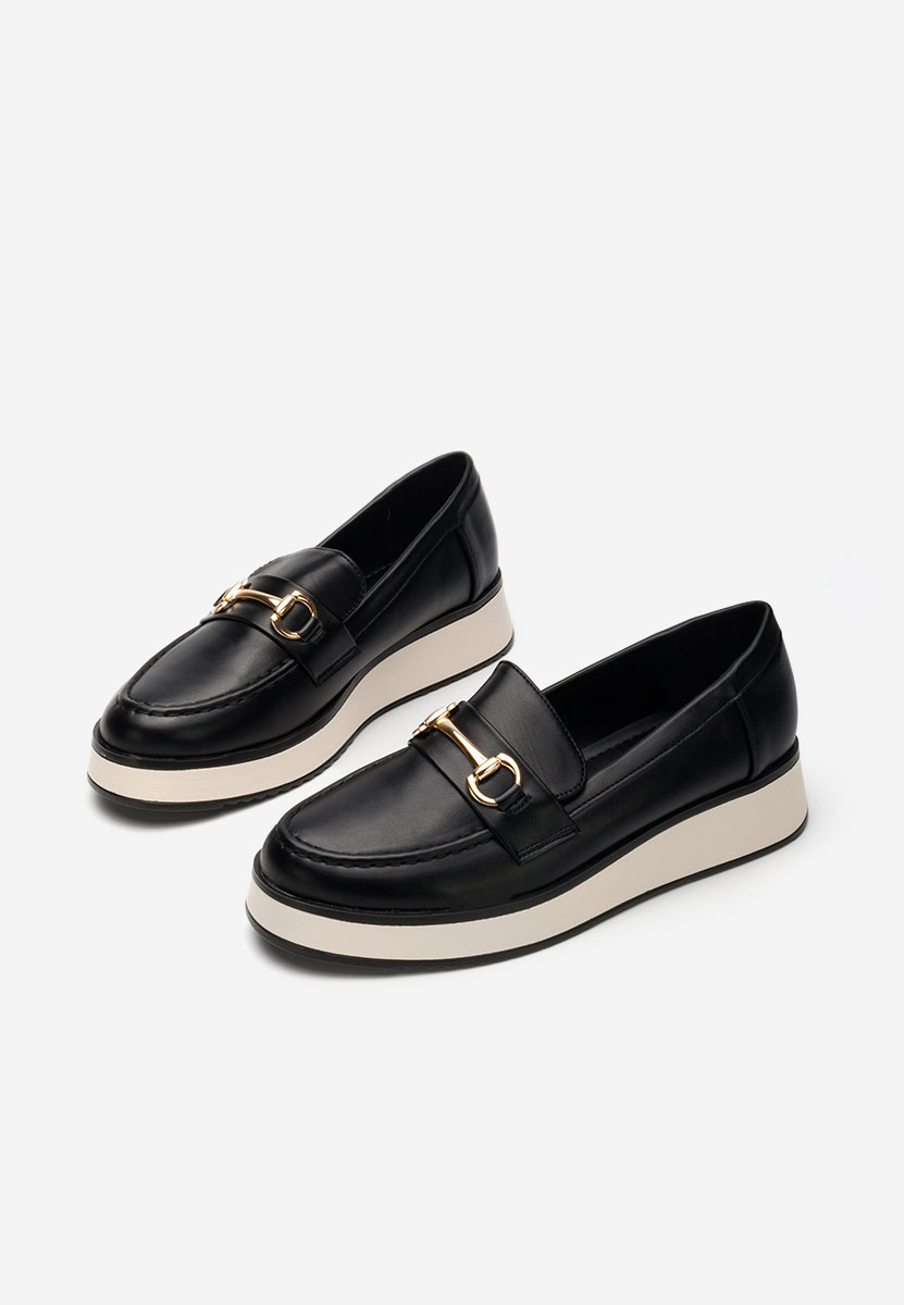 Loafers γυναικεια Dianna μαύρα