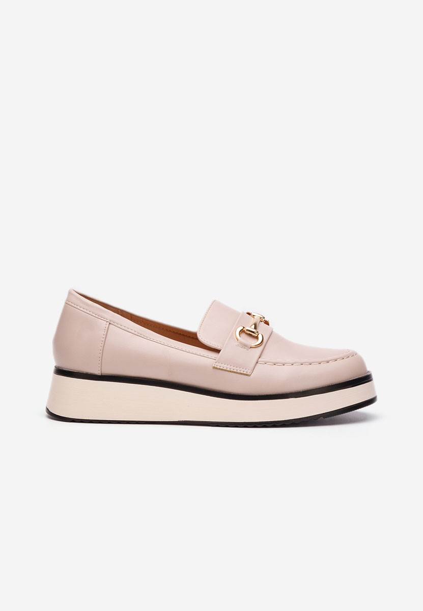 Loafers γυναικεια Dianna μπεζ