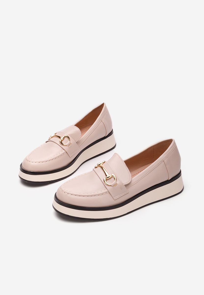 Loafers γυναικεια Dianna μπεζ