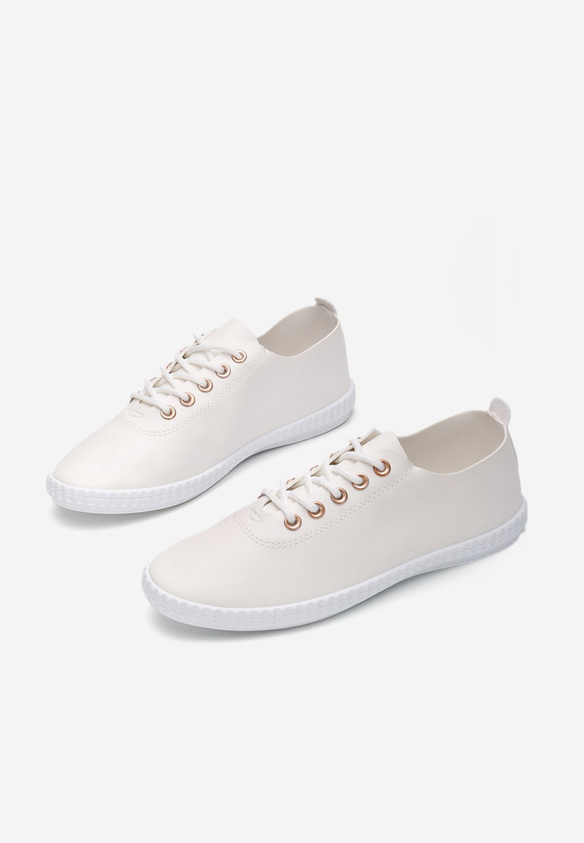 Casual παπουτσια γυναικεια Simina V8 λευκά