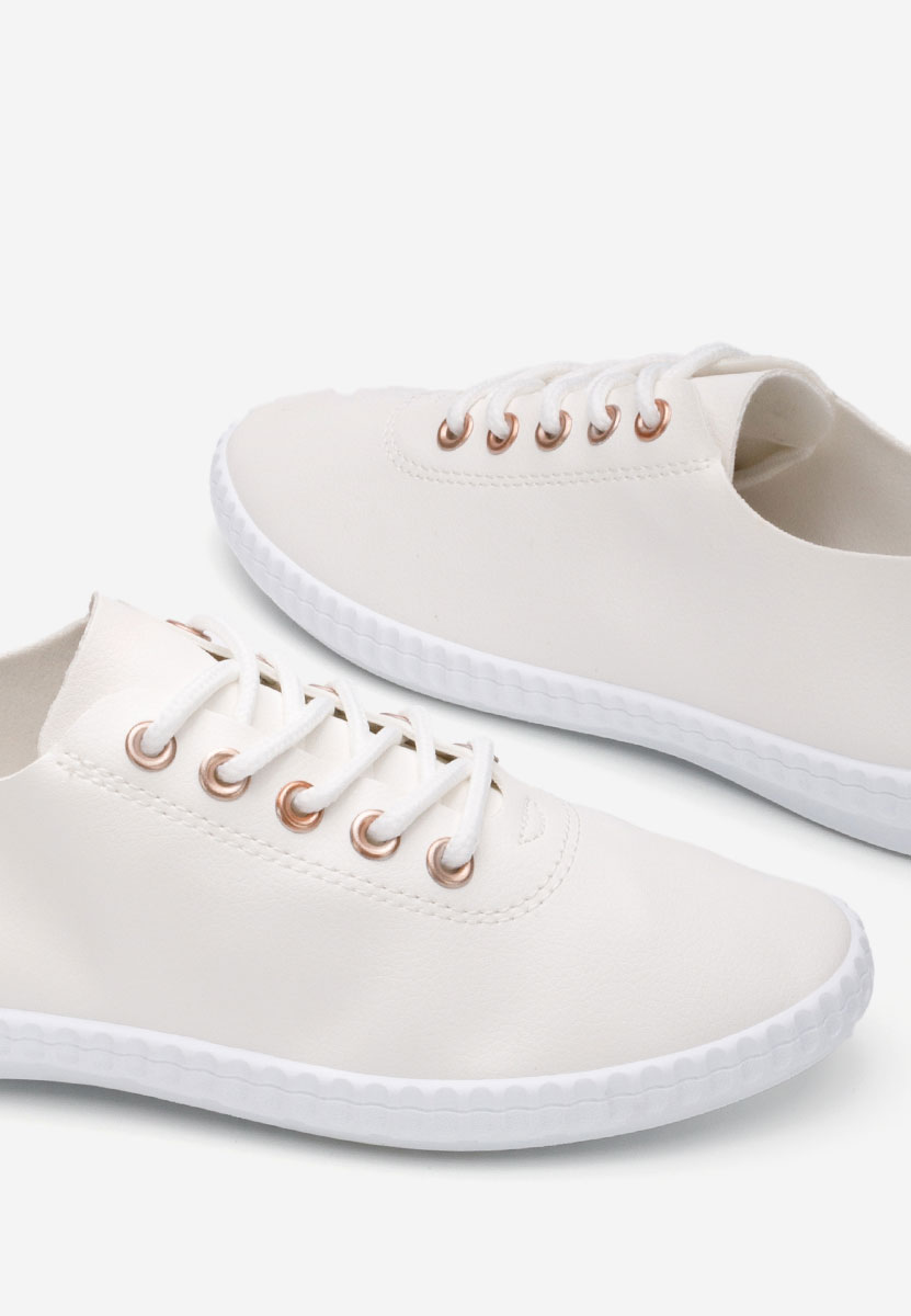 Casual παπουτσια γυναικεια Simina V8 λευκά