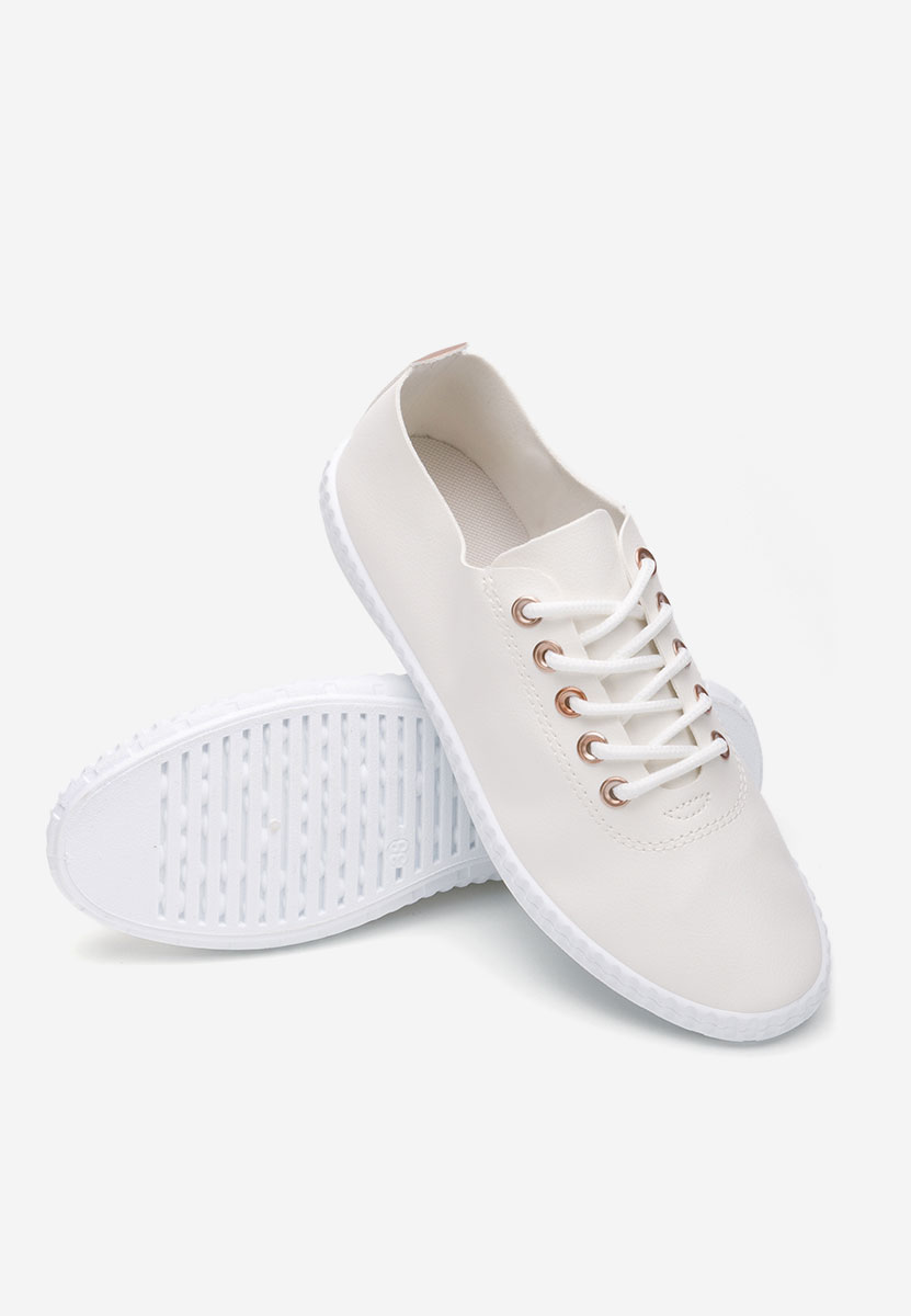 Casual παπουτσια γυναικεια Simina V8 λευκά