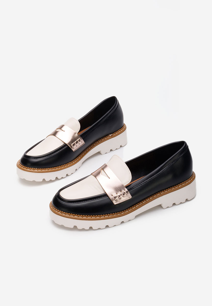 Μοκασίνια  γυναικεια Camila μαύρα