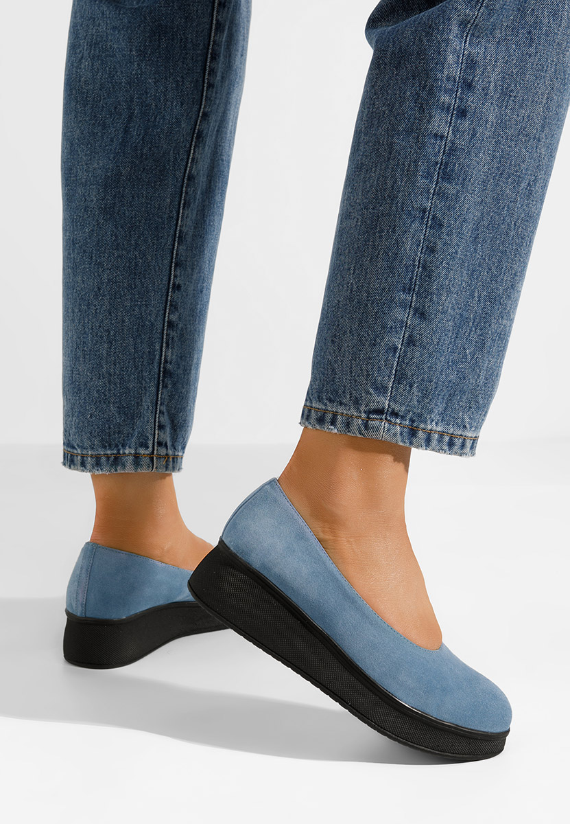 Πλατφόρμες γυναικεία Γαλάζιο Cantoria V2