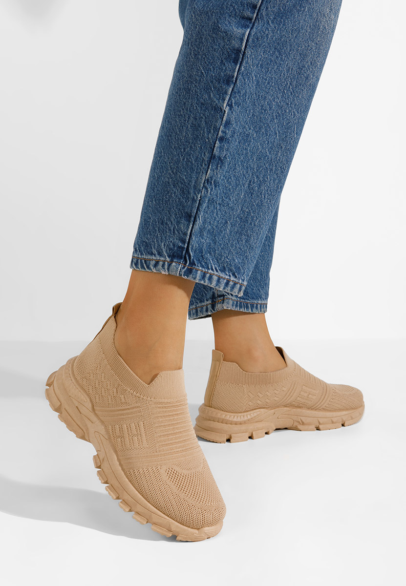 Γυναικεία Πάνινα Slip-on Katrine V2 ταμπά