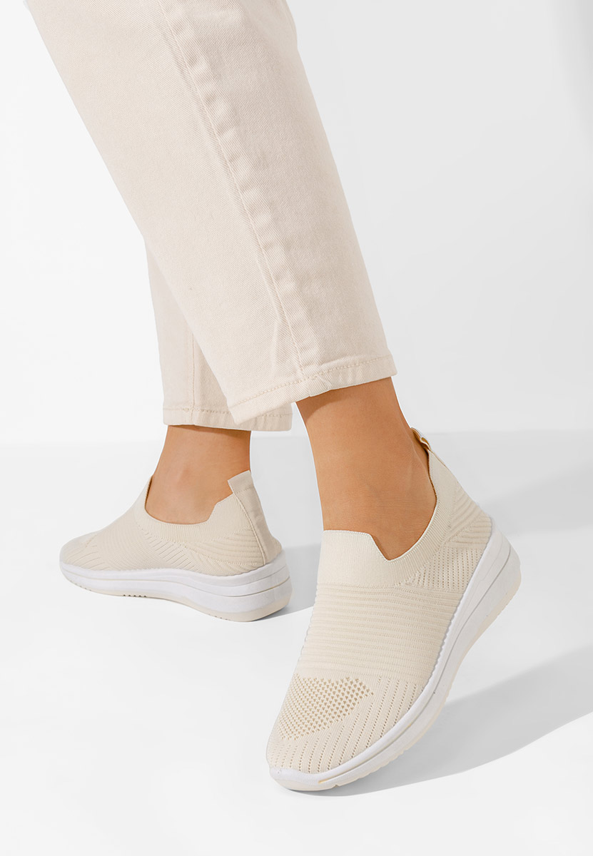 Γυναικεία Πάνινα Slip-On Adalia μπεζ