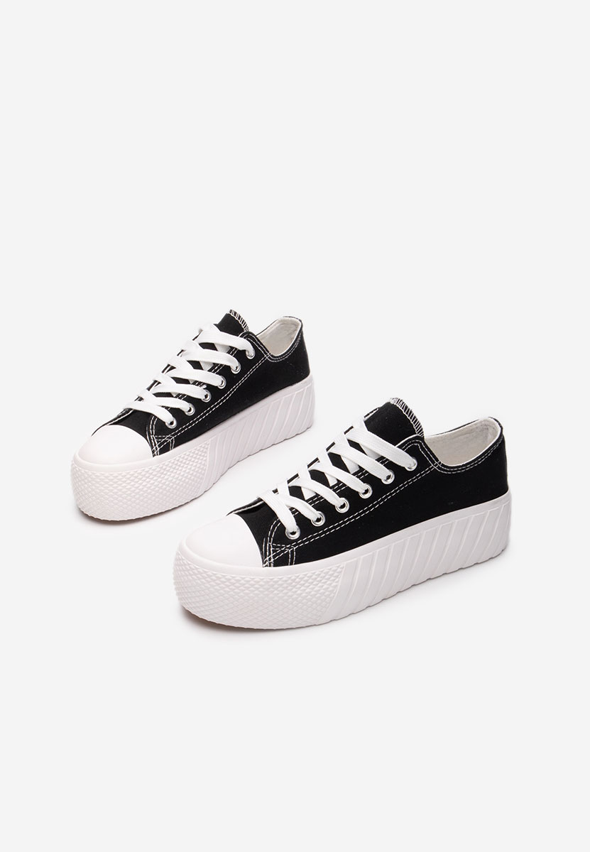 Γυναικεία sneakers Alisson μαύρα