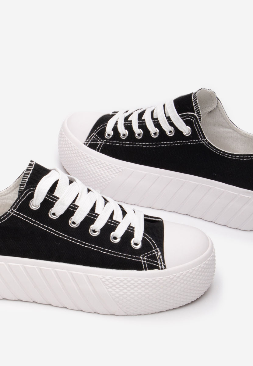 Γυναικεία sneakers Alisson μαύρα