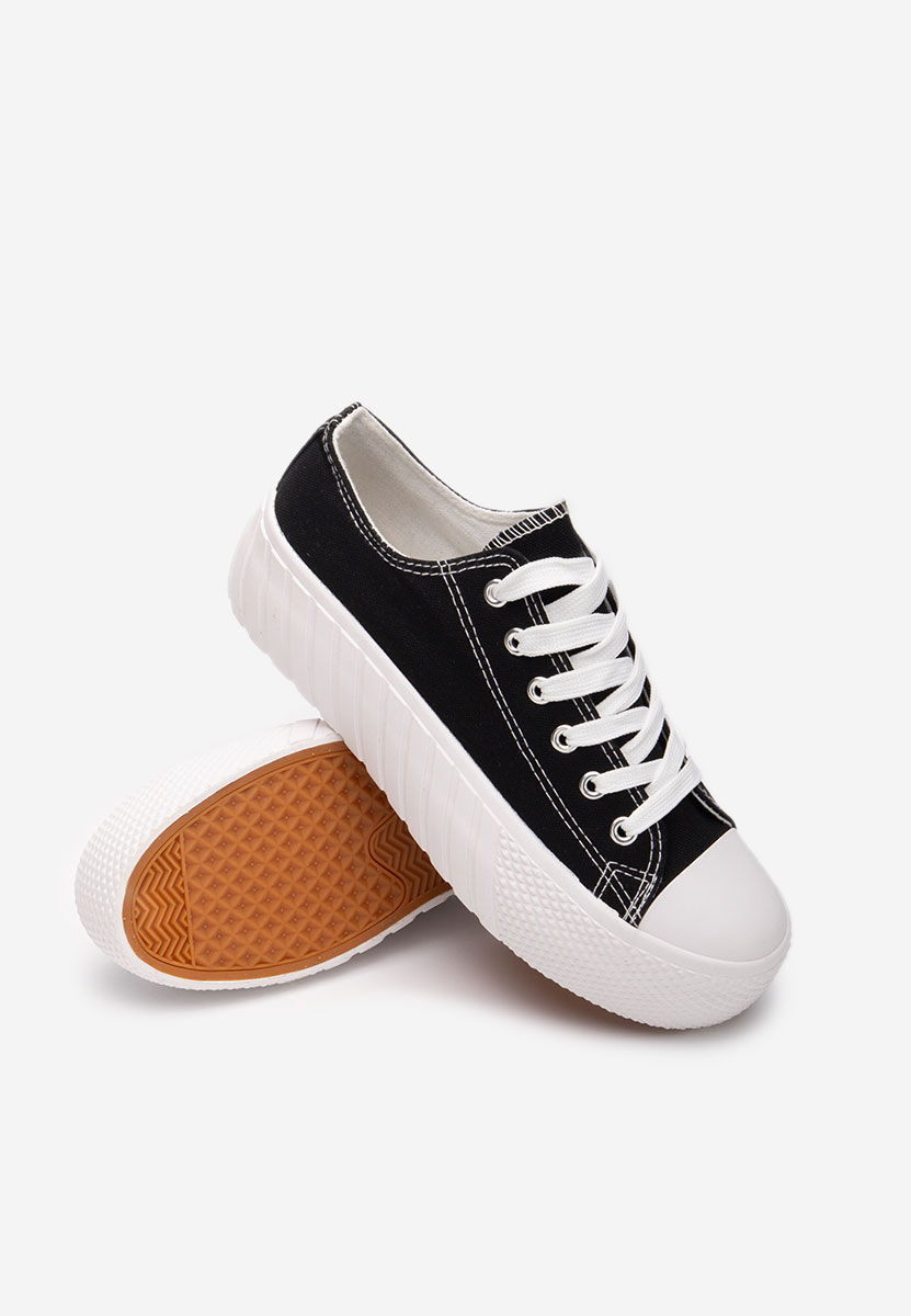Γυναικεία sneakers Alisson μαύρα