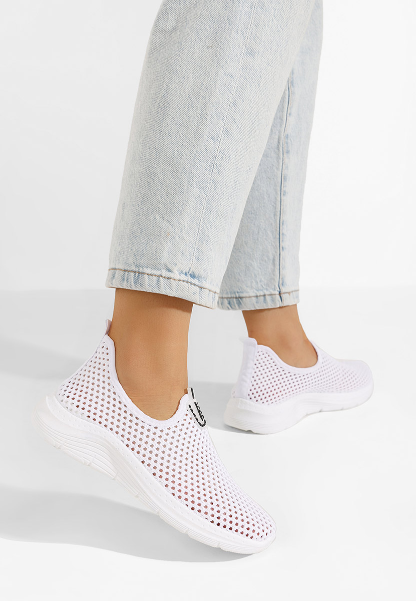 Γυναικεία Slip-on Kadrina λευκά