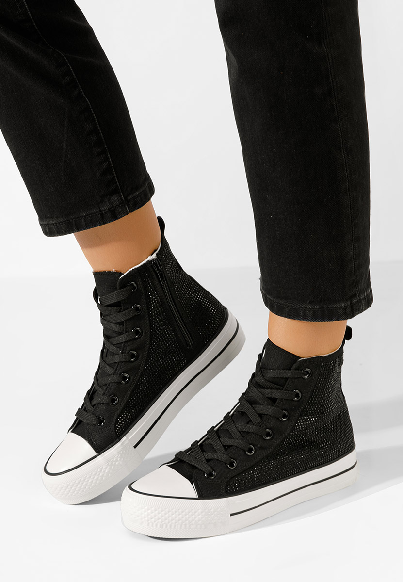 Sneakers high-top Revieta μαύρα