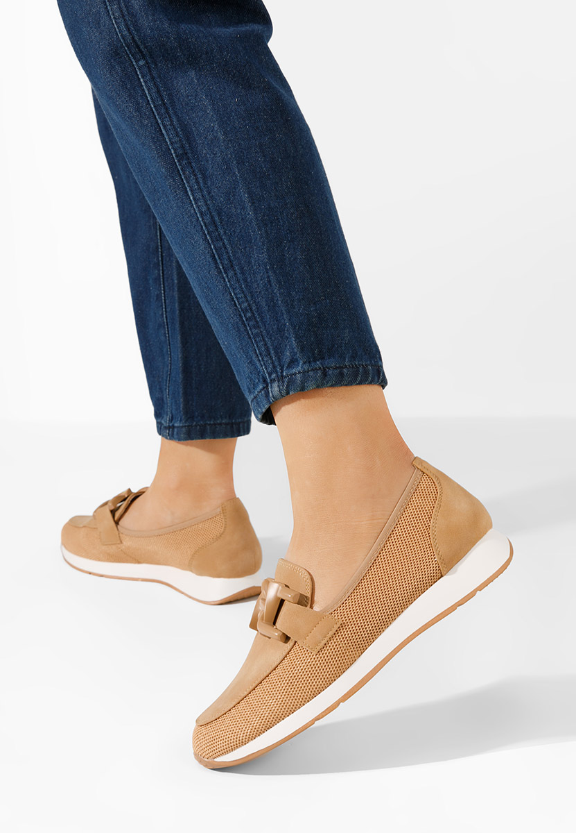 Casual παπουτσια γυναικεια Clericia ταμπά