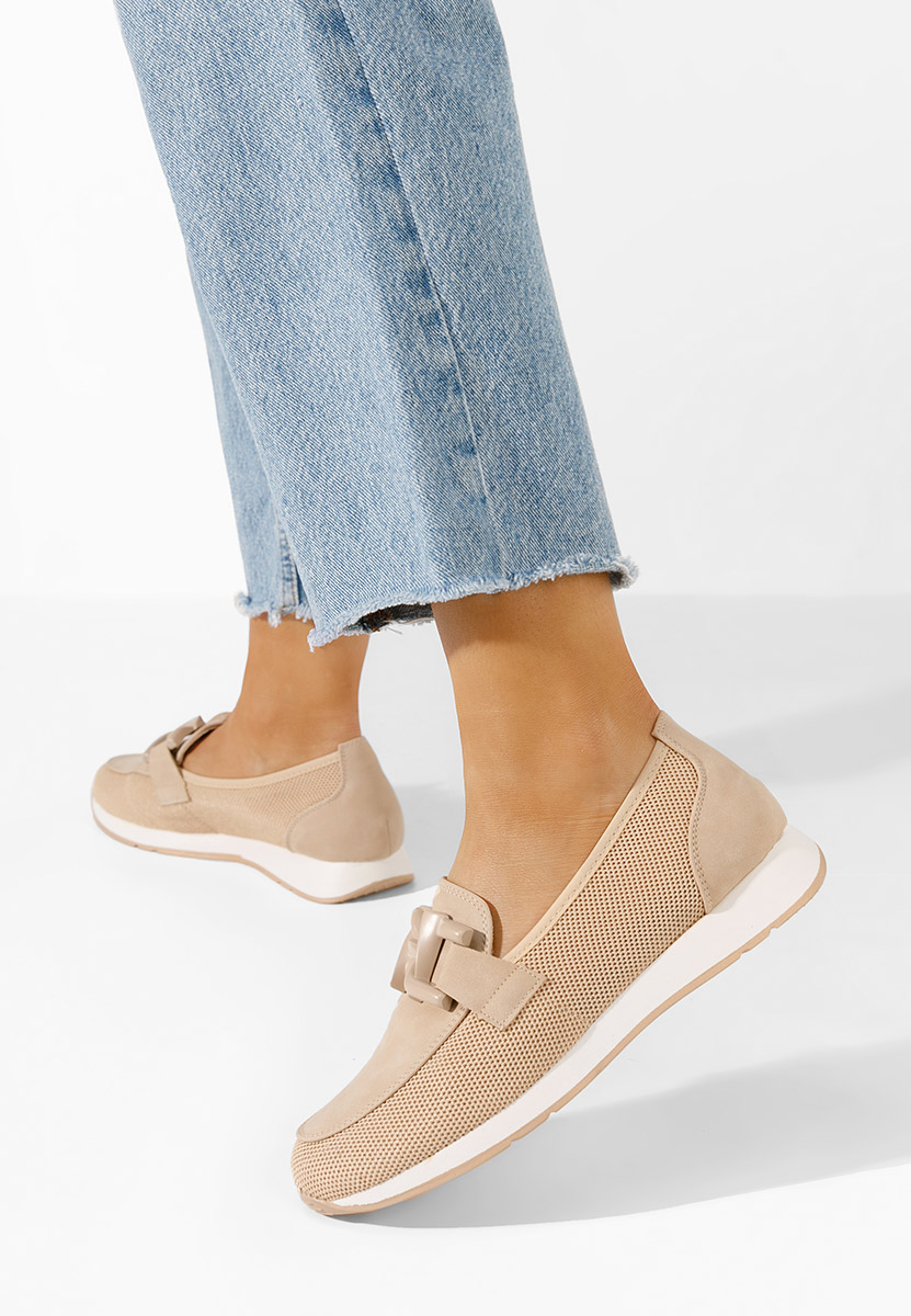 Casual παπουτσια γυναικεια Clericia μπεζ