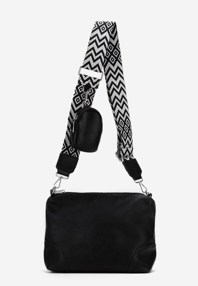 Τσάντα crossbody Gisella Μαύρα