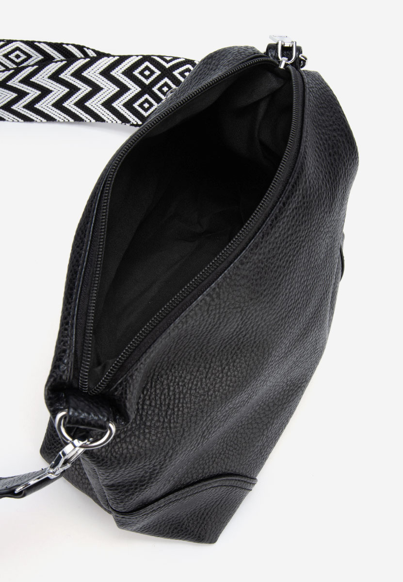 Τσάντα crossbody Gisella Μαύρα