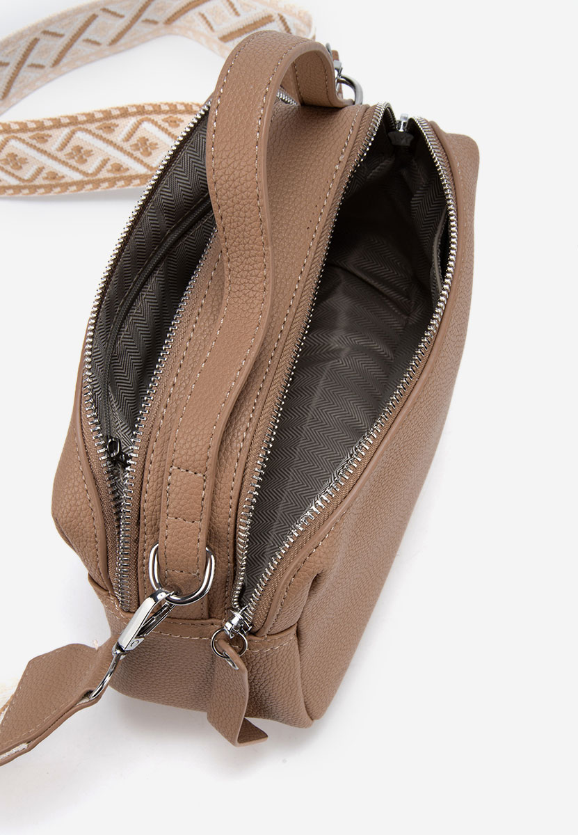 Τσάντα crossbody Ryanna χακι