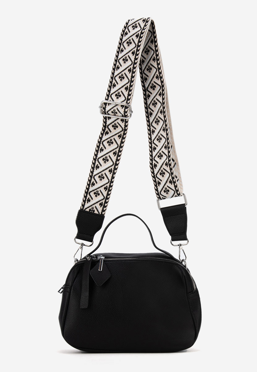 Τσάντα crossbody Ryanna Μαύρα