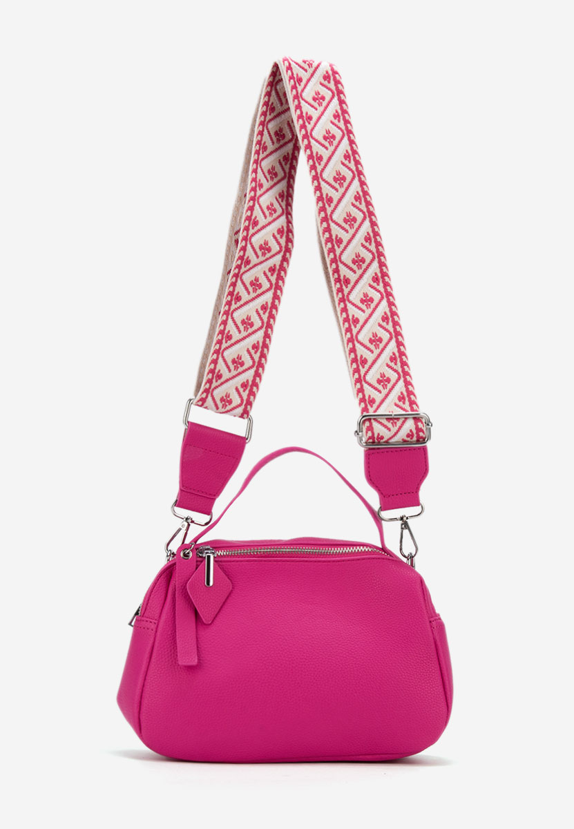 Τσάντα crossbody Ryanna φούξια