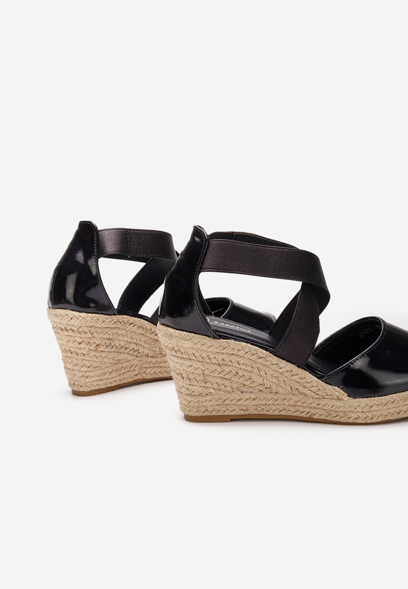 εσπαντρίγιεσ ψηλεσ Rosaria Μαύρα