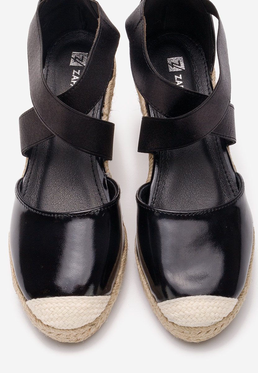 εσπαντρίγιεσ ψηλεσ Rosaria Μαύρα