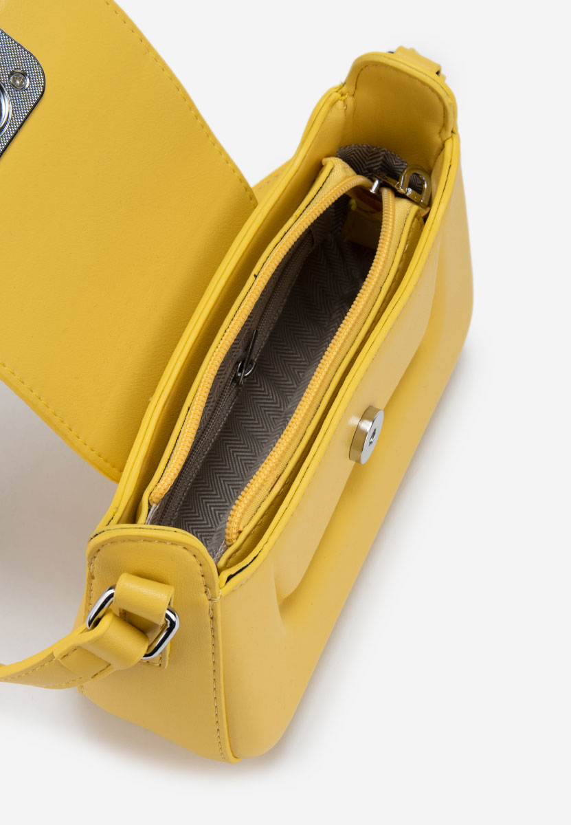 Τσάντα ωμου Vianna V2 Κιτρινες