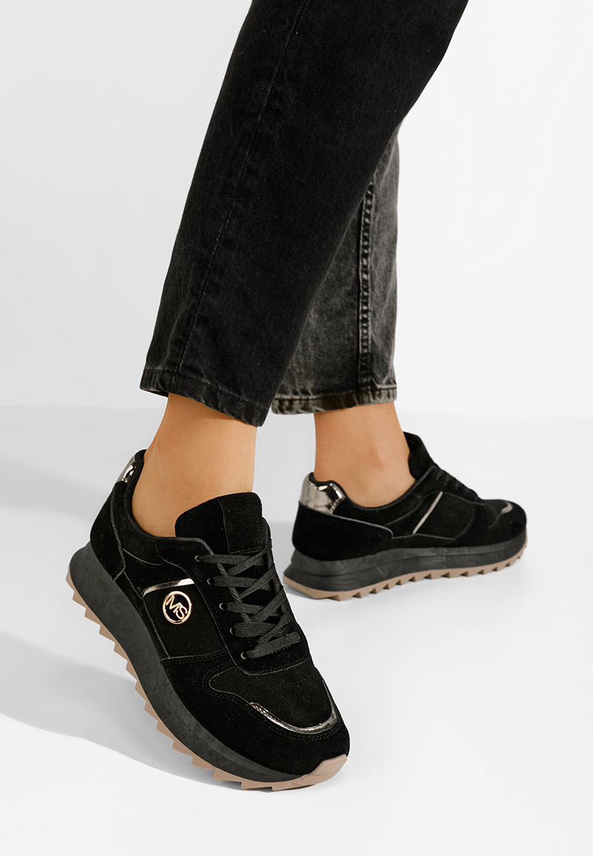Sneakers γυναικεια Tanitia μαύρα